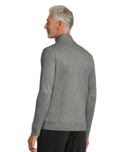 Evolve Men's Double Knit Quarter Zip Sweater
